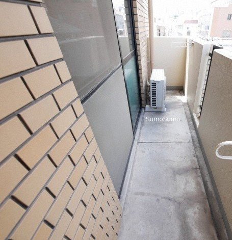 バルコニー　広々としたバルコニーです