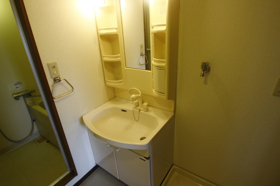 洗面設備　※他号室の写真です。