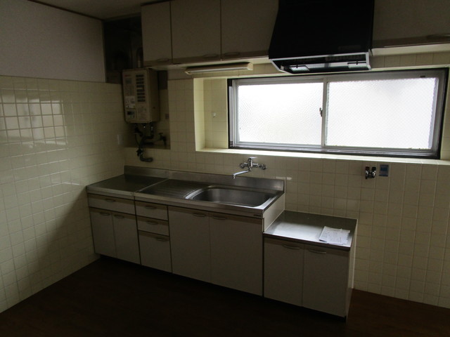 キッチン　ガスコンロ設置可