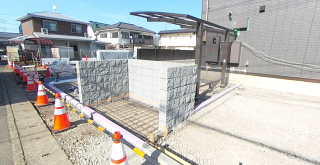 その他共有部分　★建築中★ゴミ捨て場予定地