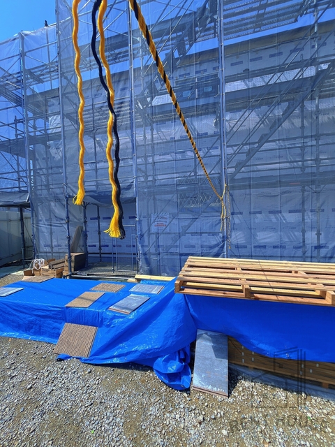 その他共有部分　外観（建設中）