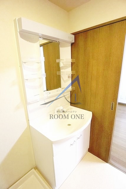 洗面設備　洗面台です。