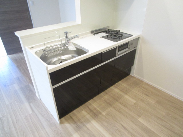 キッチン　★グリル付きガス２口システムキッチン★