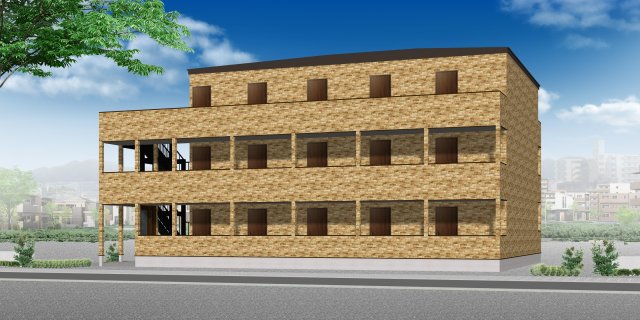 建物外観　※パース