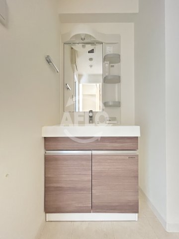 洗面設備　meetMe梅田西（ミートミー梅田西）独立洗面台