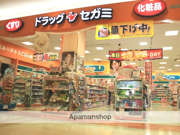 ドラックストア　ドラッグセガミ（ドラッグストア）まで548m