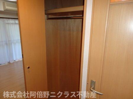 収納　内装は別部屋の参考写真です。