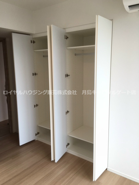 収納　☆寝室のクローゼットです☆