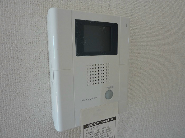 セキュリティ　ＴＶインターホンです。