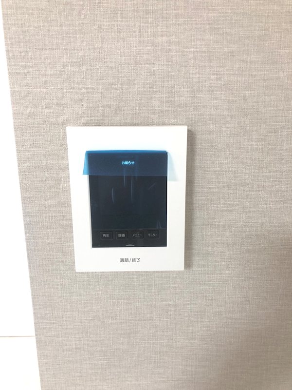 セキュリティ　モニター付きインターホン