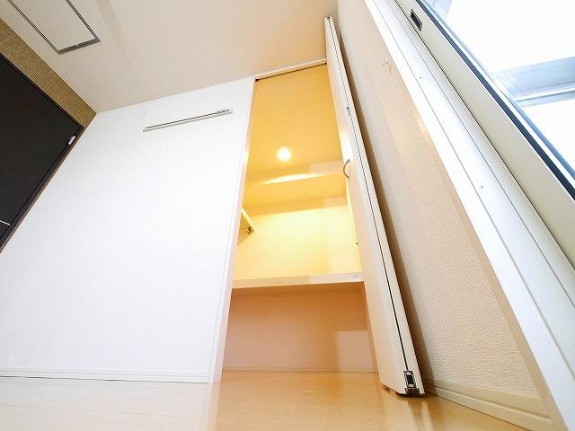 収納　大きなものも収納できそうです