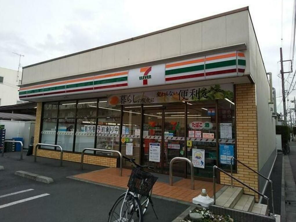 コンビニ　セブンイレブン大田区萩中1丁目店（コンビニ）まで380m