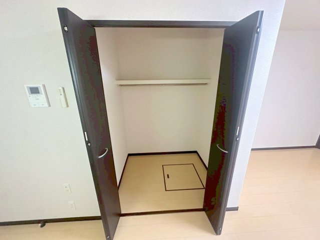 収納　しっかり収納スペースも確保。使いやすいお部屋です。