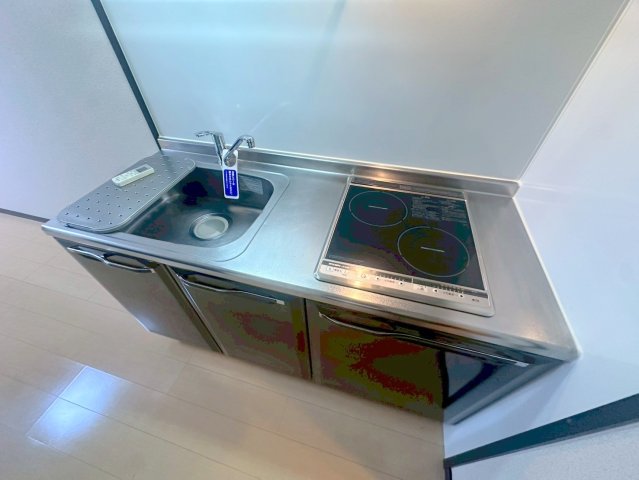キッチン　ＩＨコンロなのでお掃除らくらく