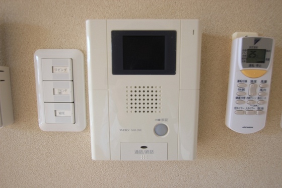 セキュリティ　※別部屋の写真です