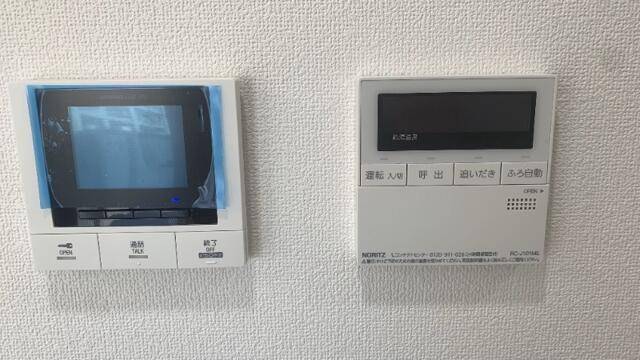 セキュリティ　モニタ付きインターホンです