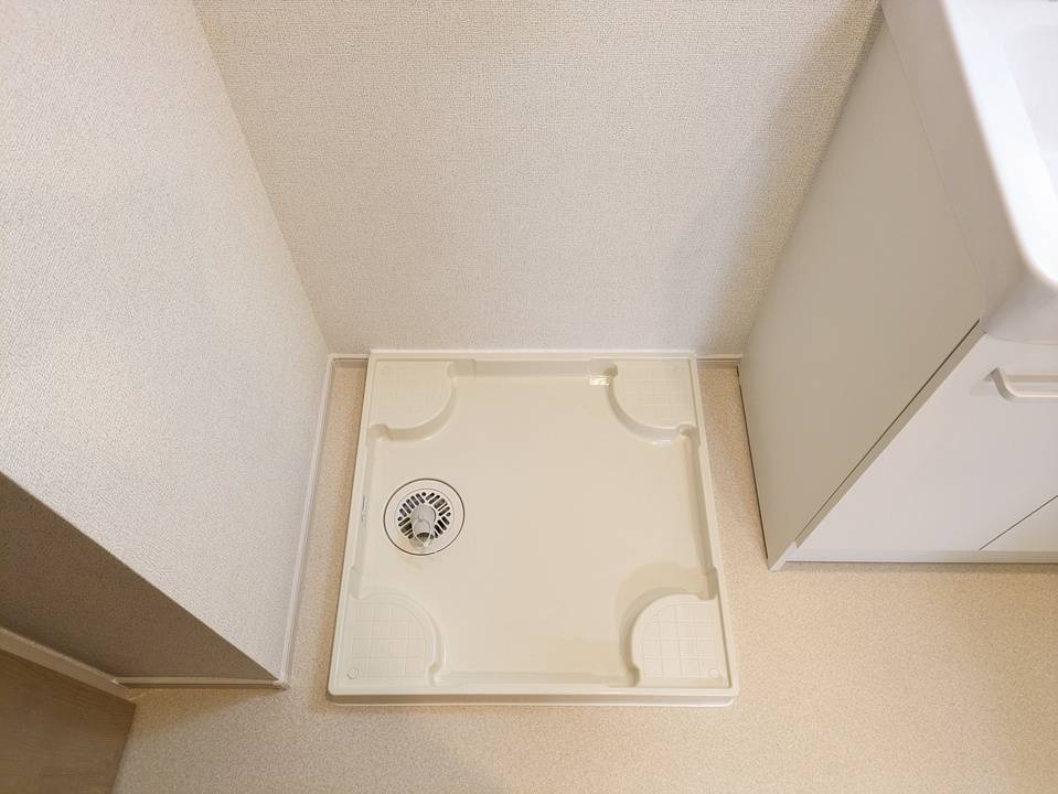 洗面設備　洗濯機置場