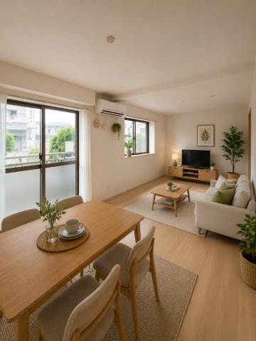 建物外観　※家具を配置したイメージです。