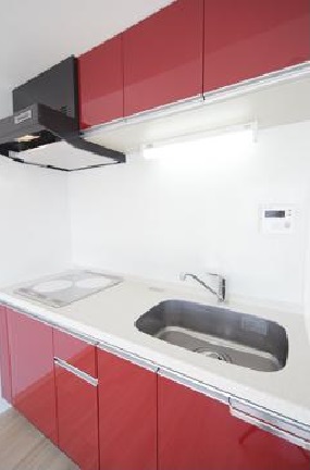 キッチン　広々使える快適な調理スペースです♪