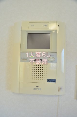 セキュリティ　モニター付きインターホンです