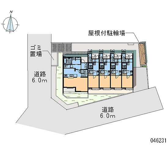 その他共有部分　屋根付き駐輪場完備です。