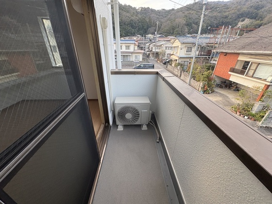 バルコニー　※別部屋の写真です