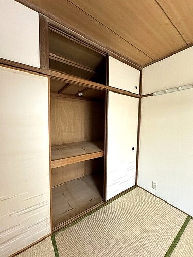 収納　押入　※前回募集時／2024年02月の写真