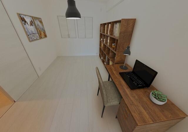 居室・リビング　リビング　※これはVR画像です。