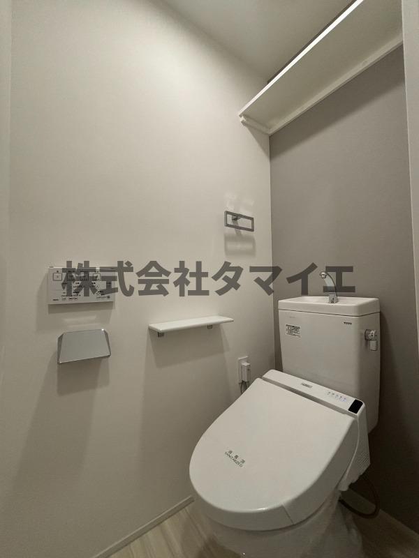 トイレ　ゆったりとした空間のトイレです