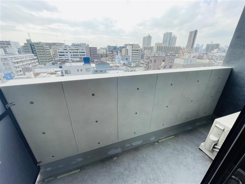 バルコニー　※同タイプ801号室のお写真です