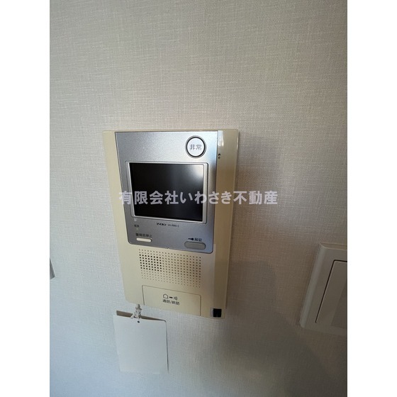 セキュリティ　同タイプ別部屋参考写真（モニター付インターホン）