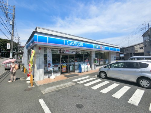 コンビニ　ローソン 稲毛作草部店（コンビニ）まで445m