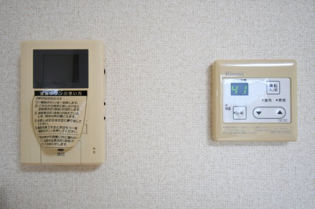 セキュリティ　モニタ付インターホンです。