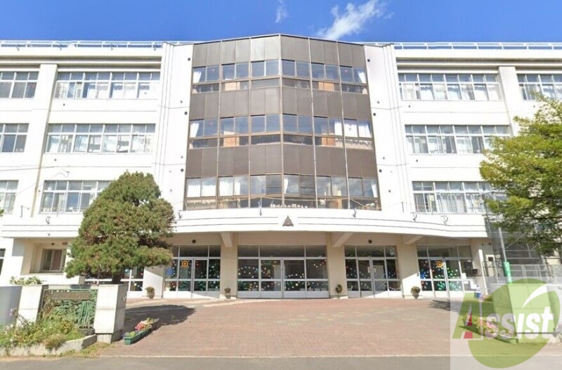 中学校　札幌市立中の島中学校（中学校）まで203m