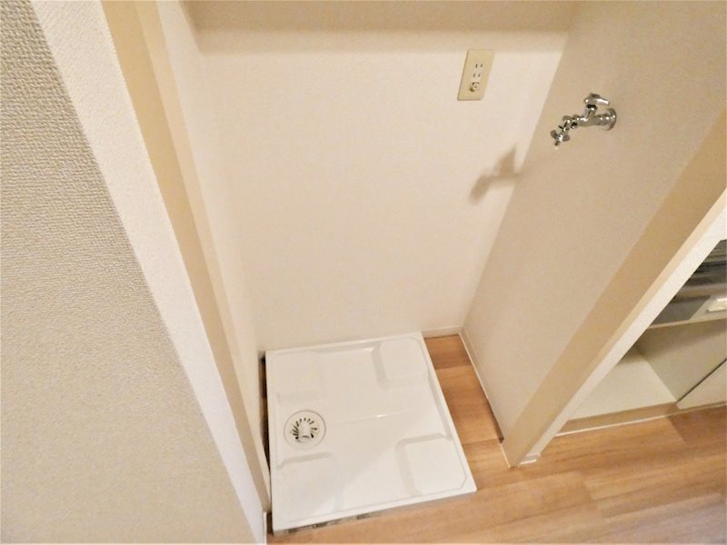 その他設備　室内に洗濯機置場があります。