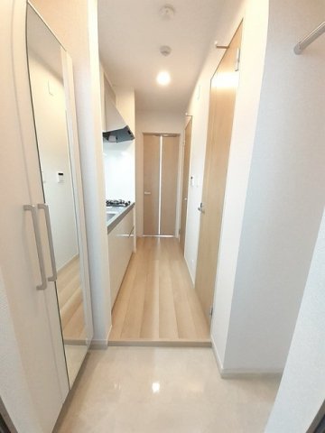 玄関　落ち着いた玄関です