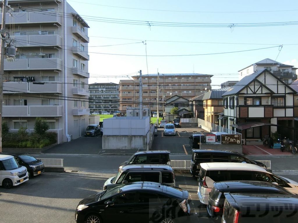 眺望　駐車場
