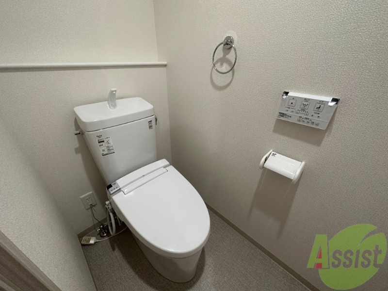 トイレ　トイレはウォシュレット機能付き。シャワートイレは日本の宝。