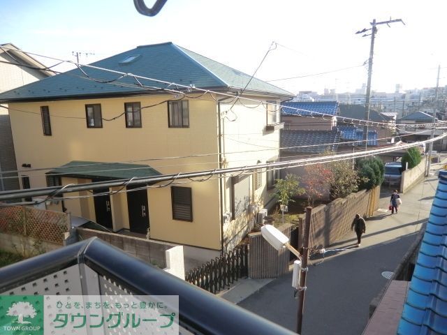 眺望　閑静な住宅地