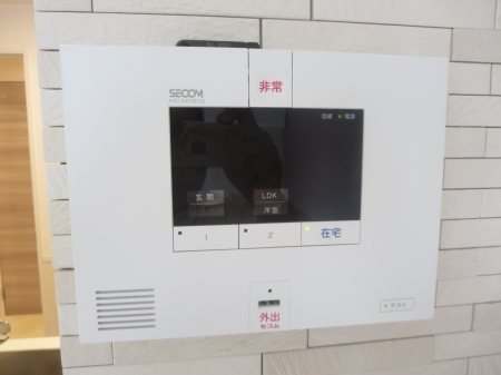 セキュリティ　※同様間取りの別部屋です。