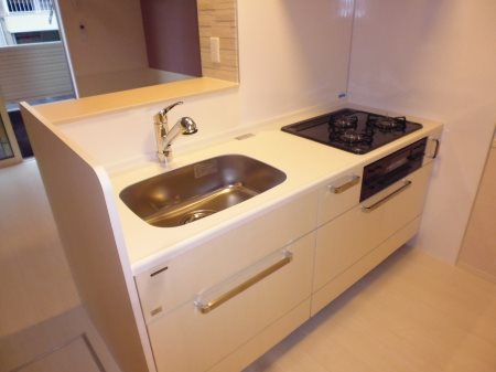 キッチン　※同様間取りの別部屋です。