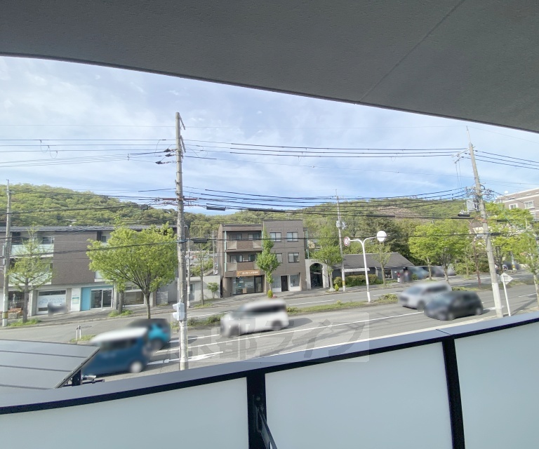 眺望　バルコニーからの景色です。