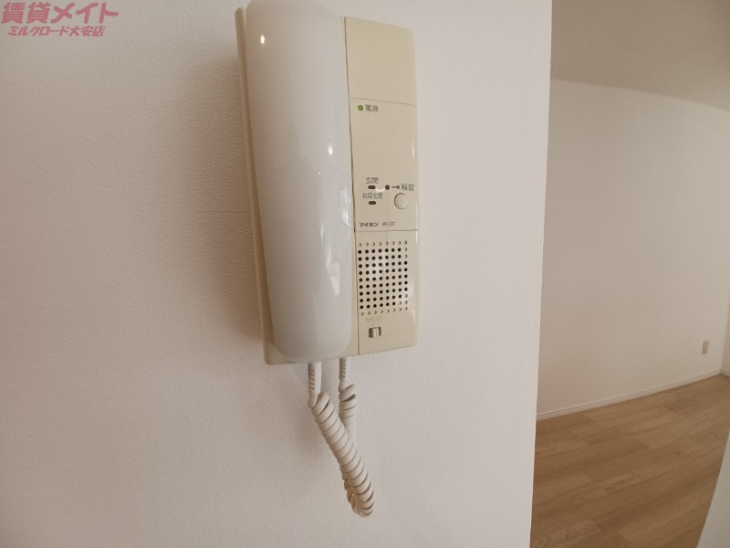 セキュリティ　ＴＶモニターホンとなります