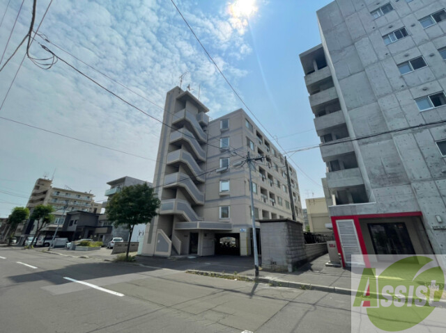 建物外観　札幌市北区北２１条西「デベックス２１７」