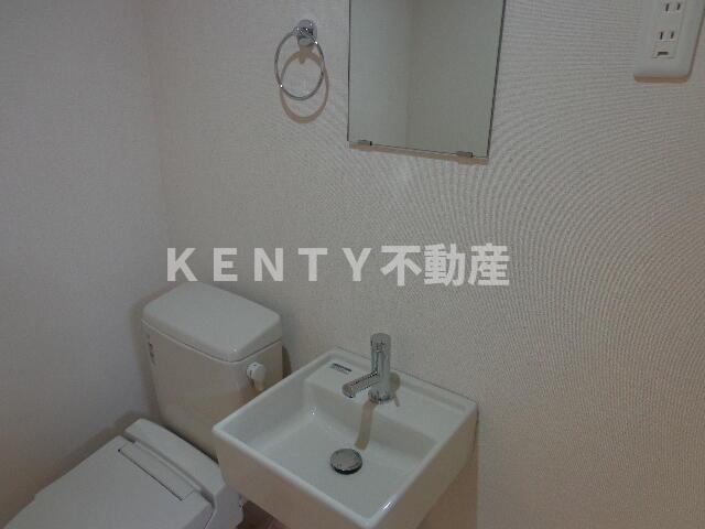 洗面設備　洗面所です