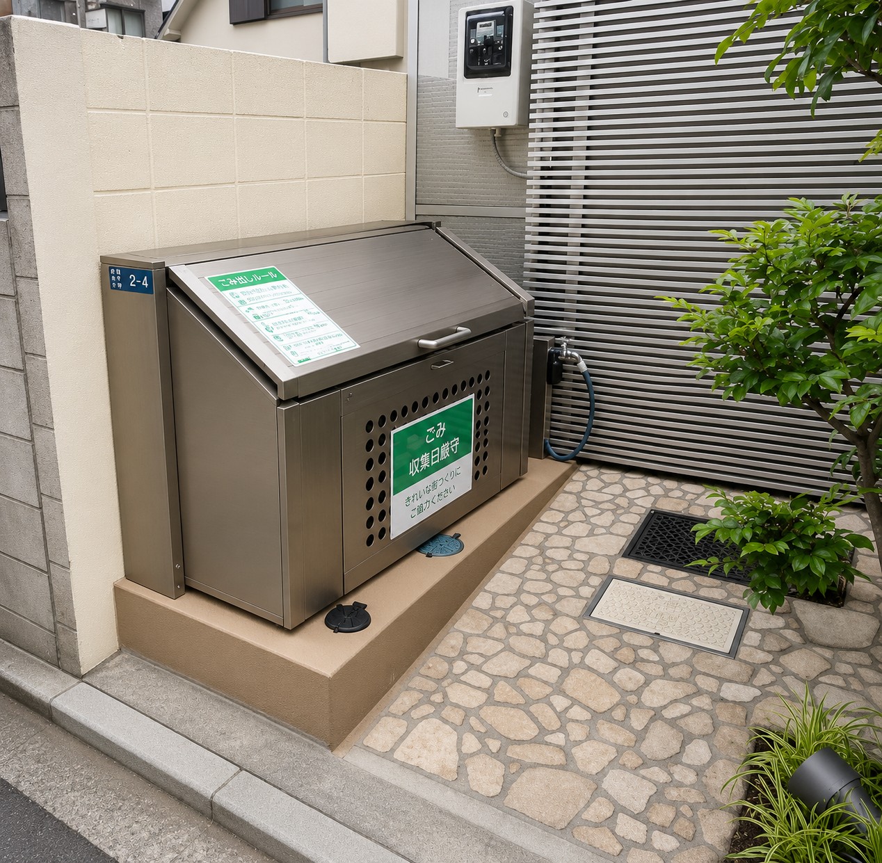 その他共有部分　ごみ置場を備えた利便性の高い共用スペースです