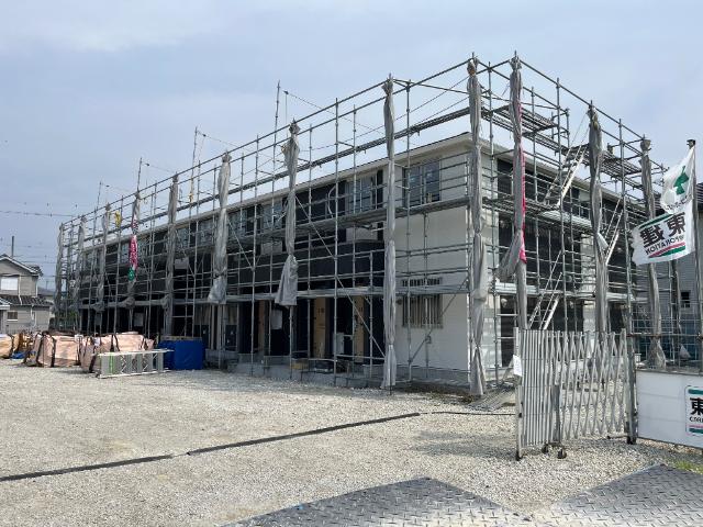 建物外観　建築現場