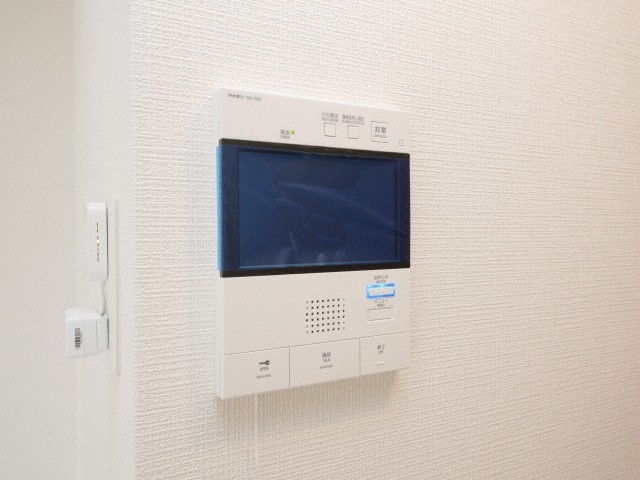 セキュリティ　モニター付きインターフォンです