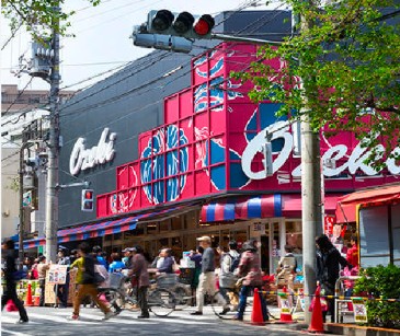 スーパー　スーパーオオゼキ目黒不動前店（スーパー）まで559m