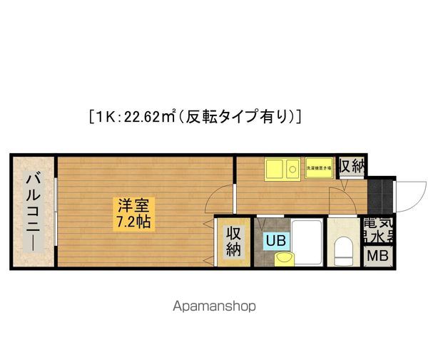 北大阪急行 緑地公園駅 徒歩12分 5階建 築29年の間取り写真